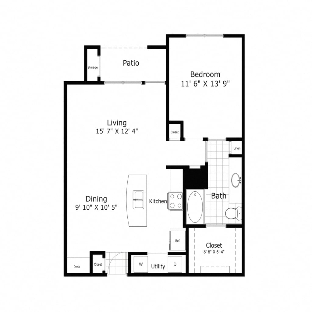 A2 floor plan